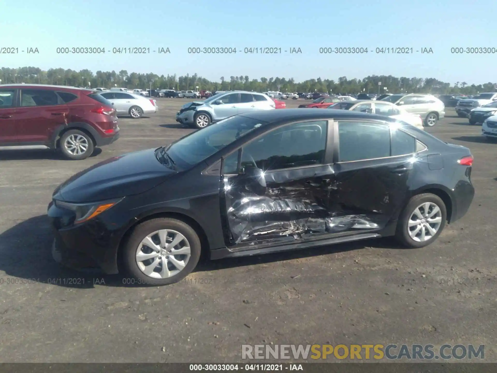 6 Photograph of a damaged car 5YFEPRAE1LP093055 TOYOTA COROLLA 2020