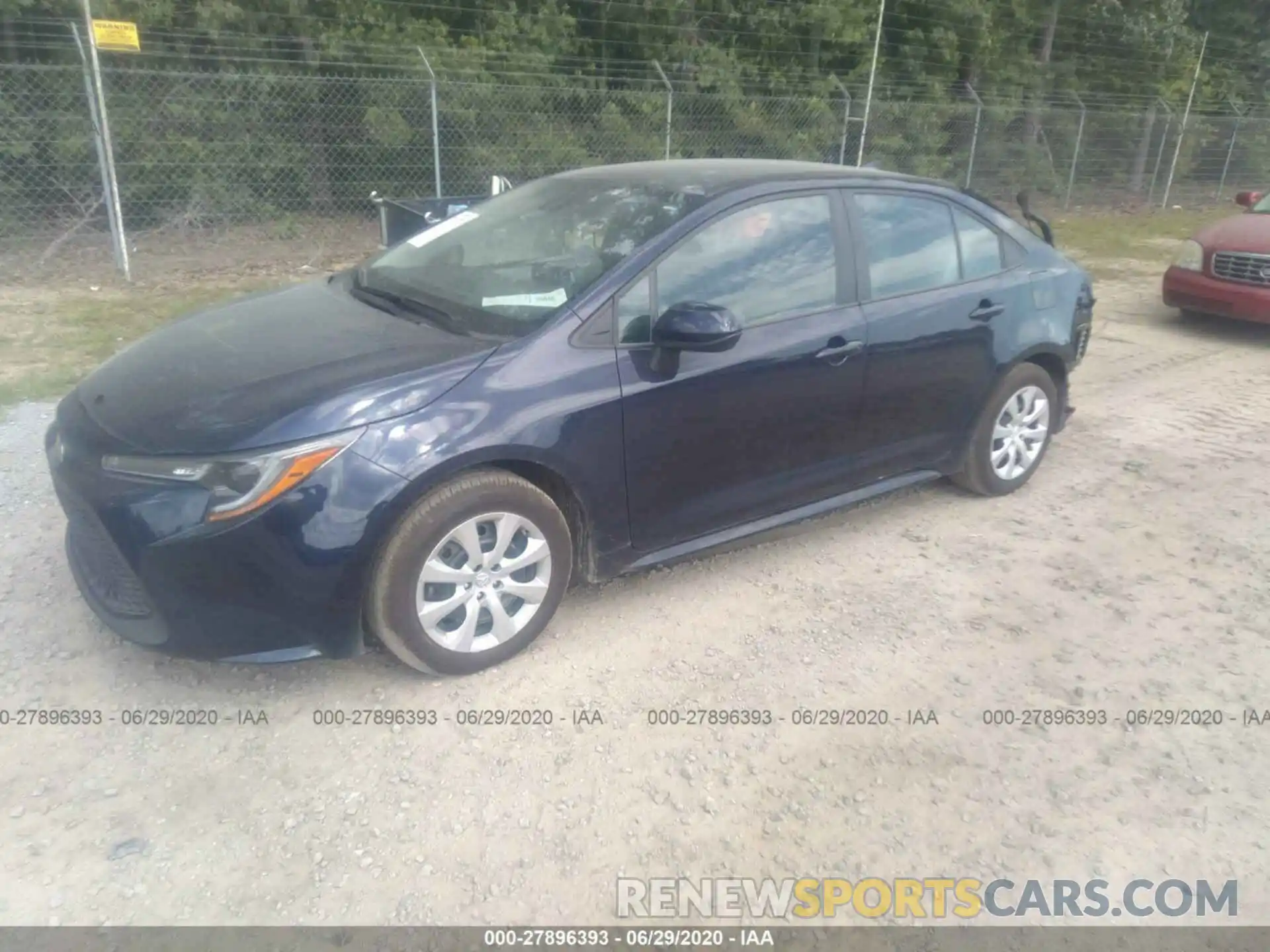 2 Photograph of a damaged car 5YFEPRAE1LP093069 TOYOTA COROLLA 2020