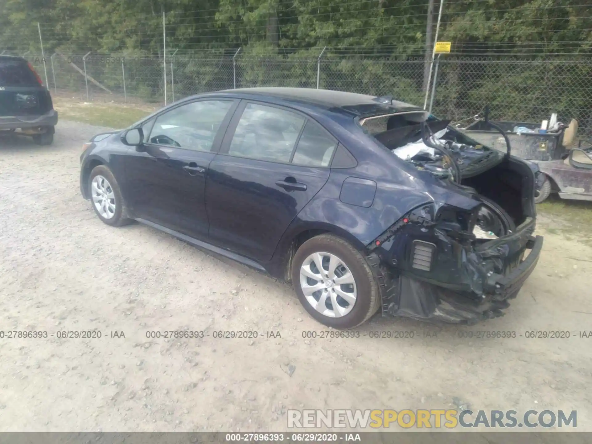 3 Photograph of a damaged car 5YFEPRAE1LP093069 TOYOTA COROLLA 2020