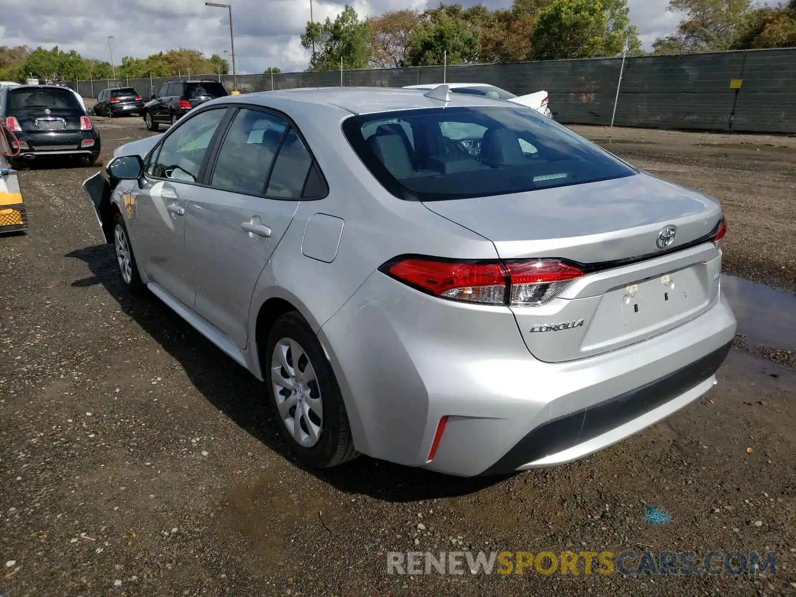 3 Photograph of a damaged car 5YFEPRAE1LP094187 TOYOTA COROLLA 2020