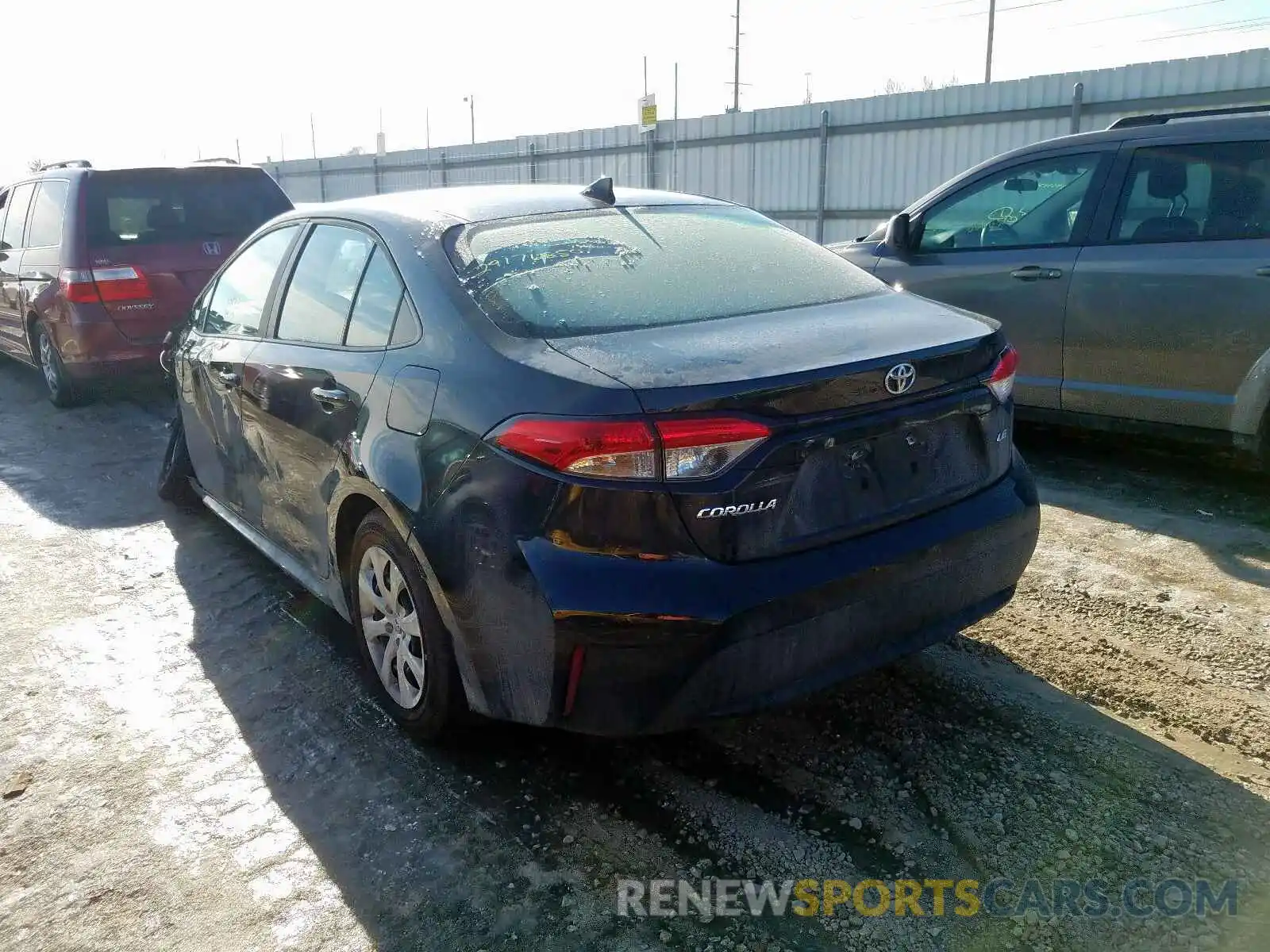 3 Photograph of a damaged car 5YFEPRAE1LP094805 TOYOTA COROLLA 2020