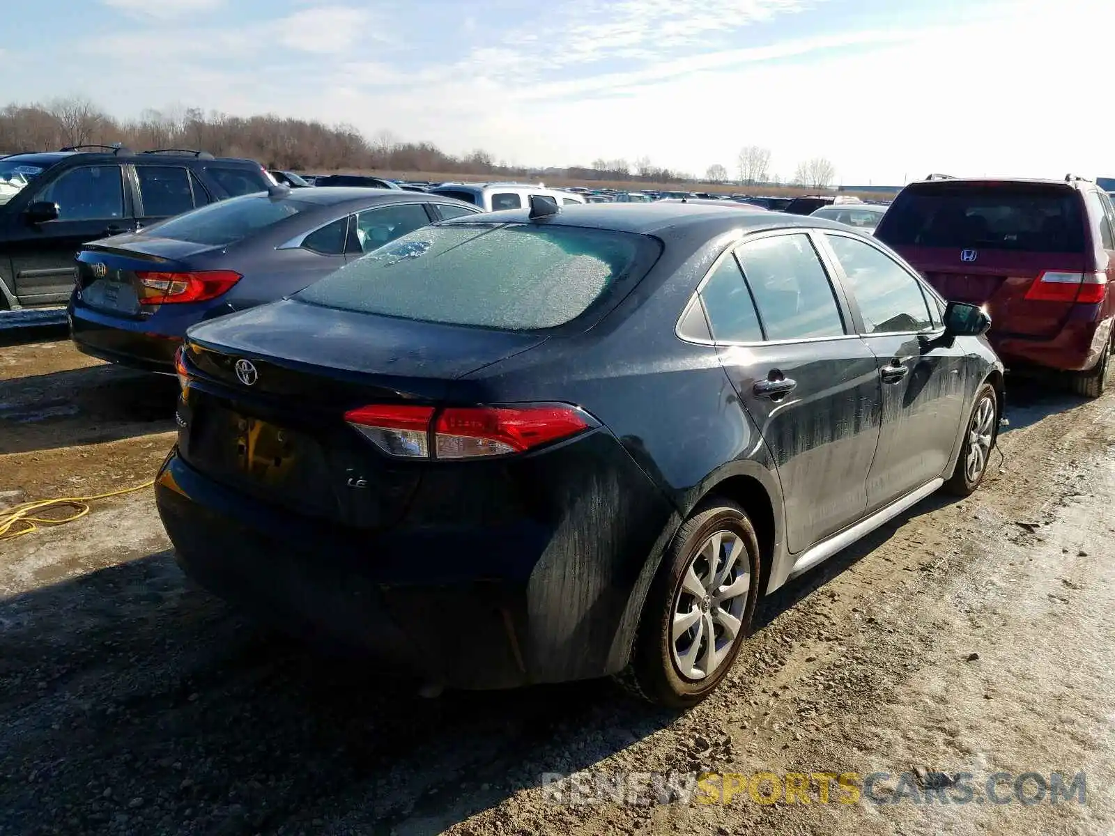 4 Photograph of a damaged car 5YFEPRAE1LP094805 TOYOTA COROLLA 2020