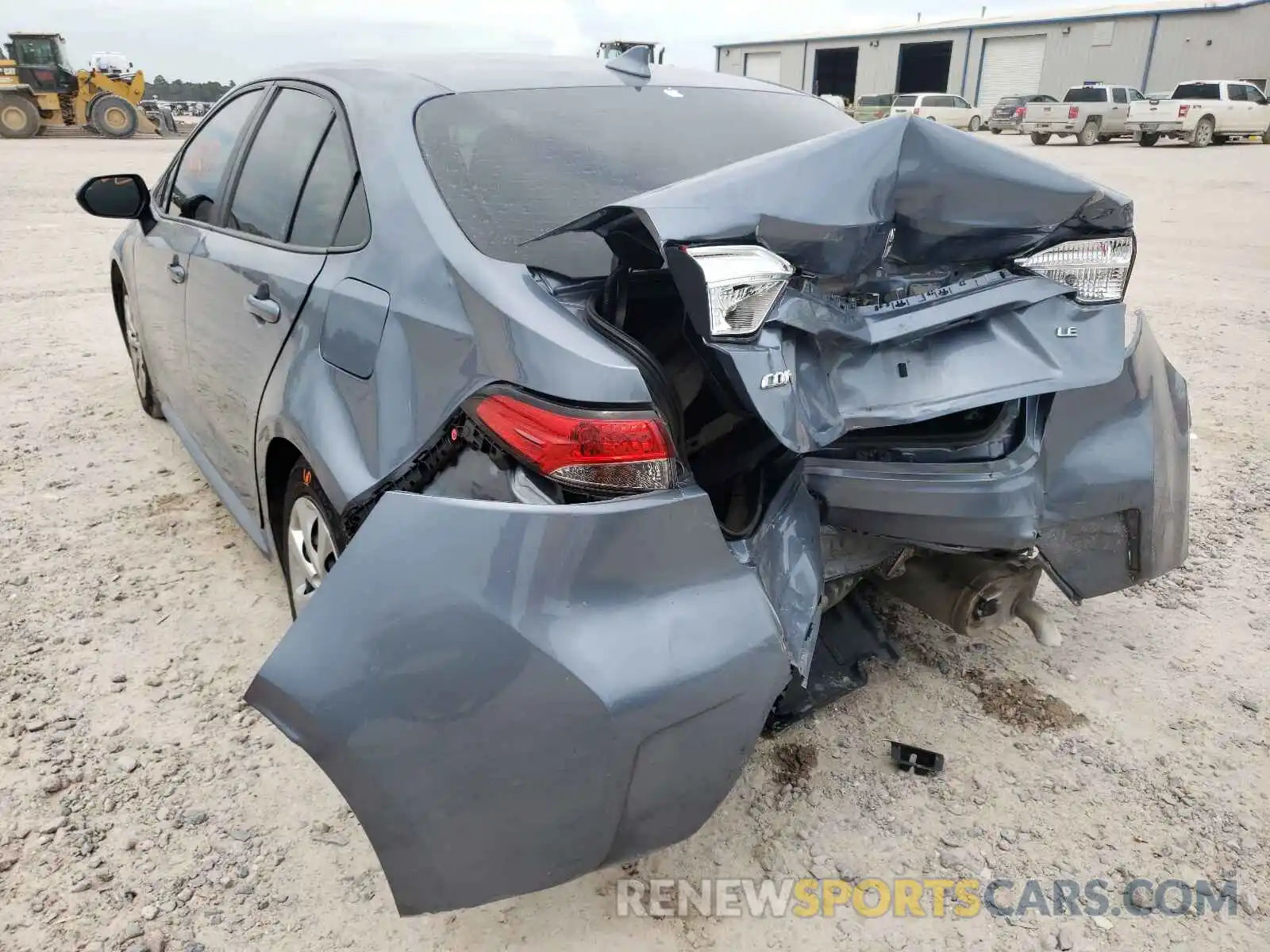 3 Photograph of a damaged car 5YFEPRAE1LP095811 TOYOTA COROLLA 2020