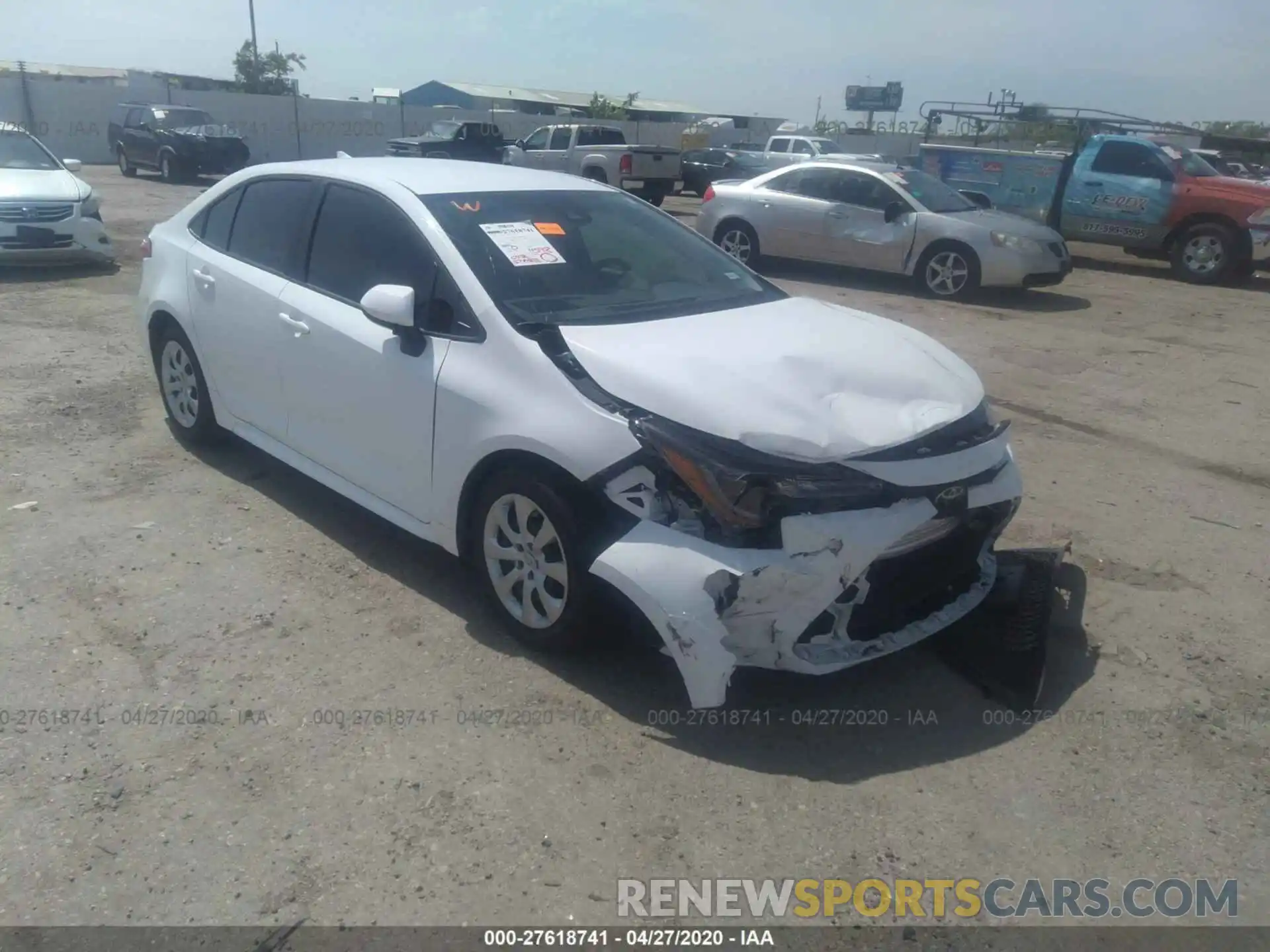 6 Photograph of a damaged car 5YFEPRAE1LP096392 TOYOTA COROLLA 2020