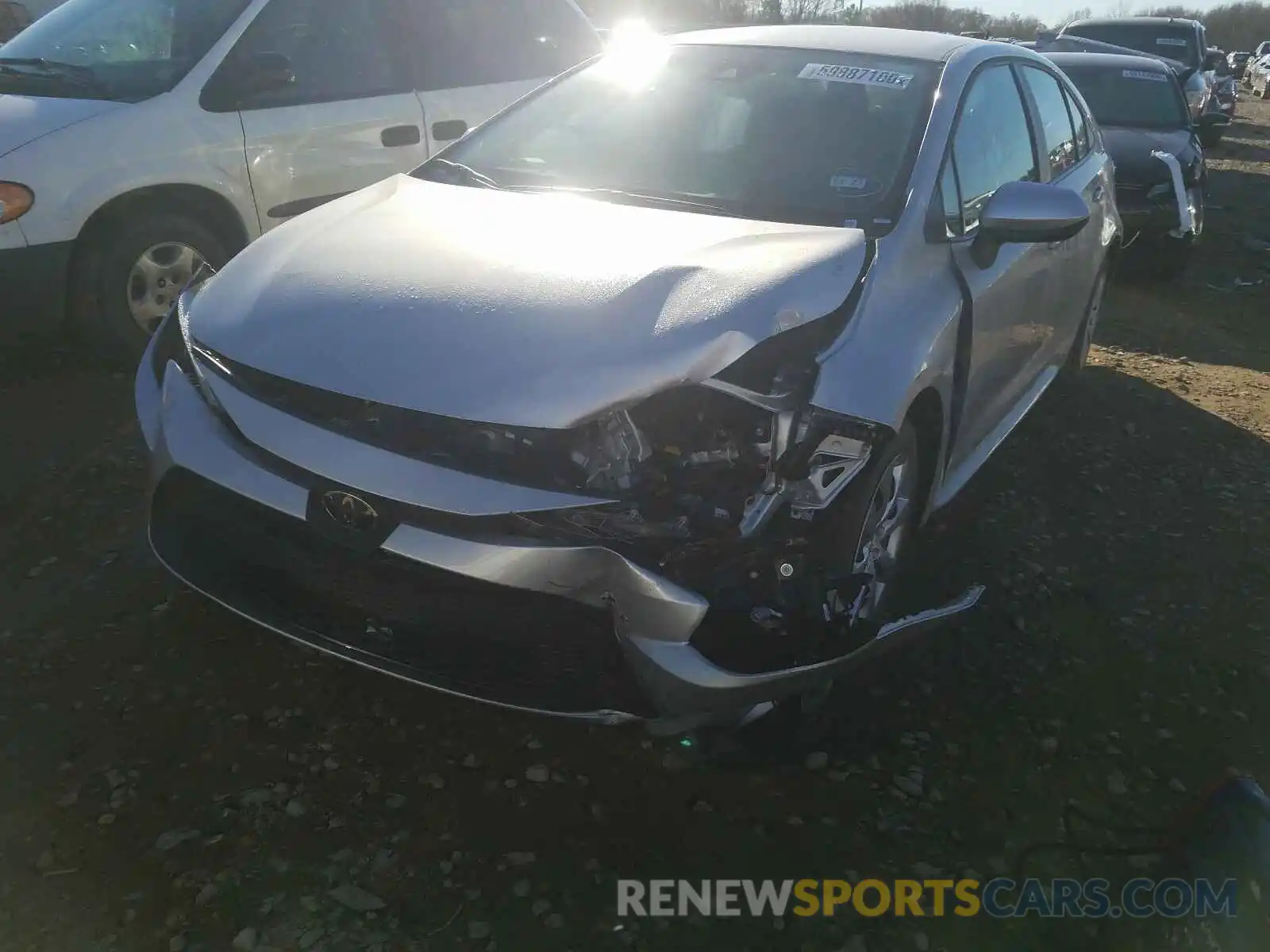 9 Photograph of a damaged car 5YFEPRAE1LP096568 TOYOTA COROLLA 2020