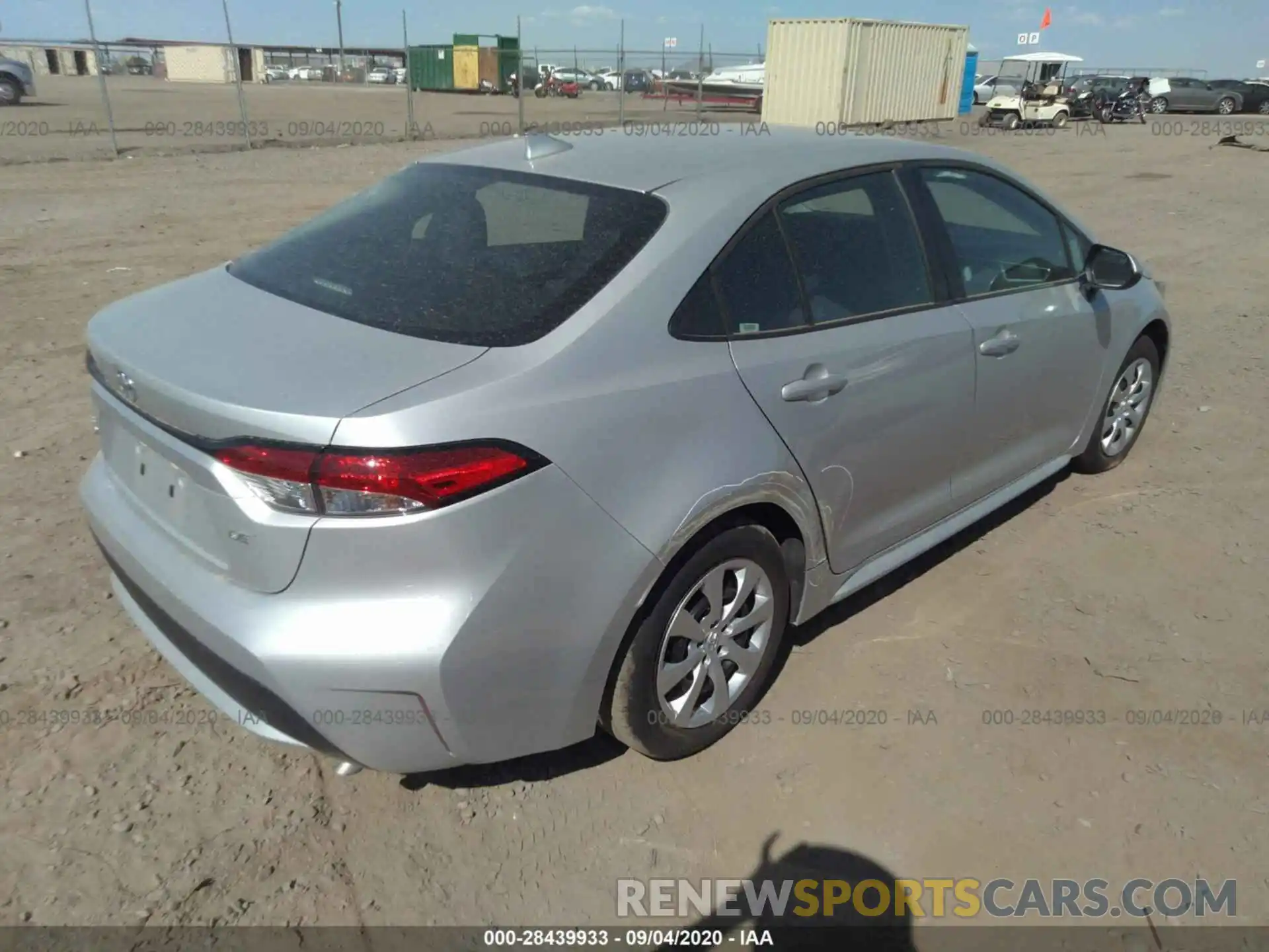 6 Photograph of a damaged car 5YFEPRAE1LP096828 TOYOTA COROLLA 2020