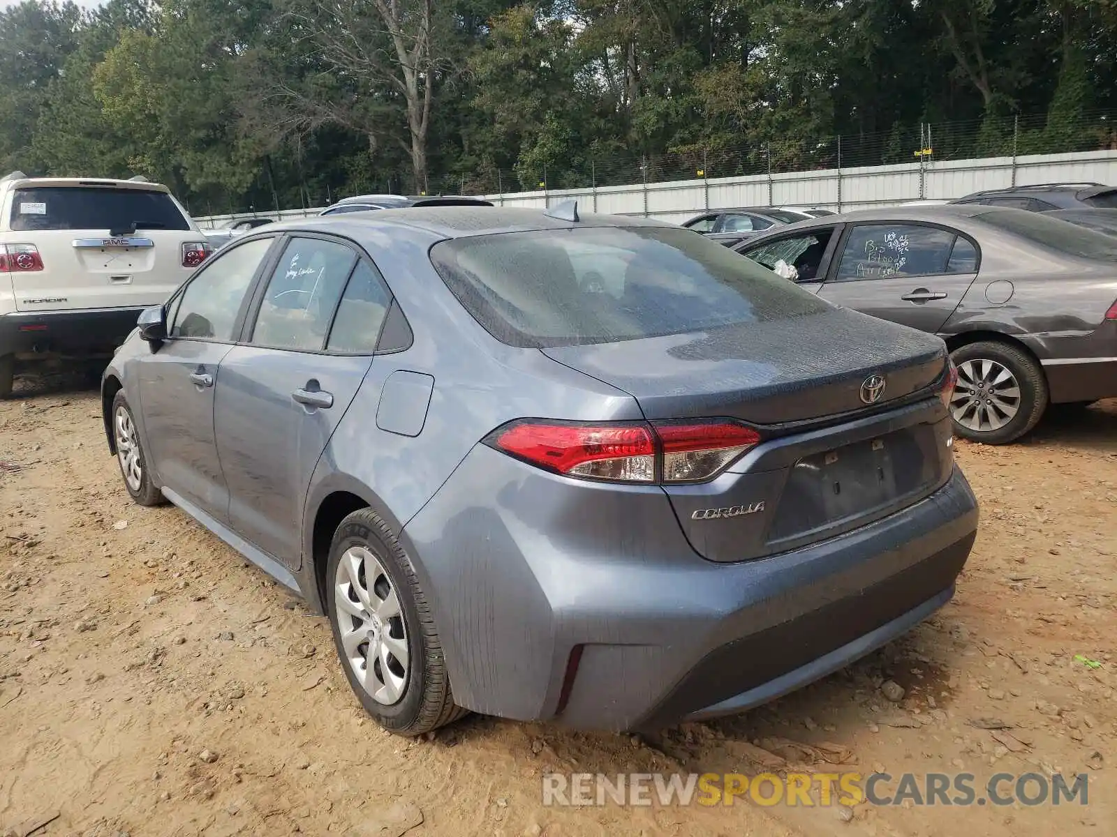 3 Photograph of a damaged car 5YFEPRAE1LP097056 TOYOTA COROLLA 2020