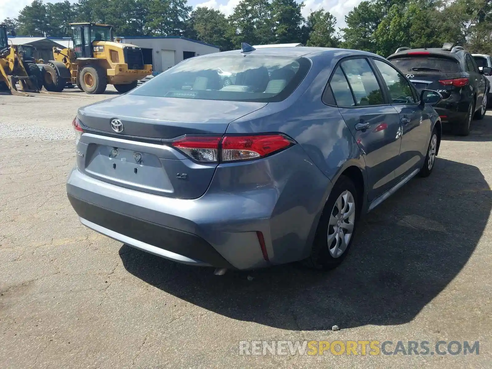 4 Photograph of a damaged car 5YFEPRAE1LP097431 TOYOTA COROLLA 2020