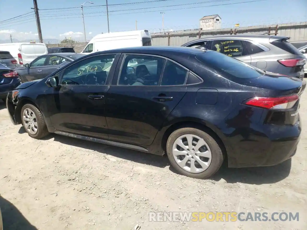 9 Photograph of a damaged car 5YFEPRAE1LP097543 TOYOTA COROLLA 2020