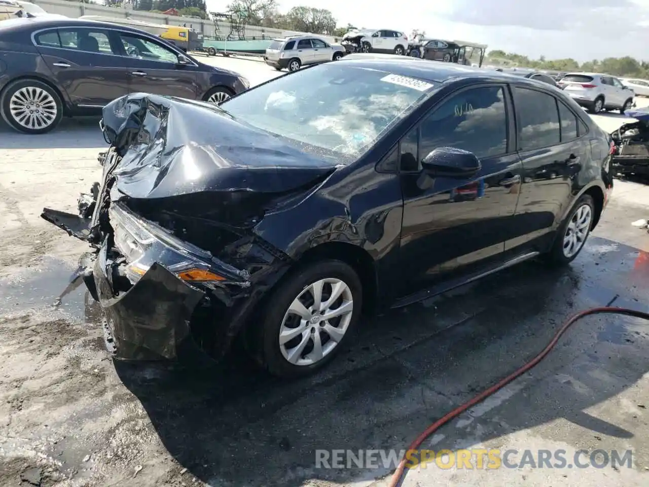 2 Photograph of a damaged car 5YFEPRAE1LP097817 TOYOTA COROLLA 2020