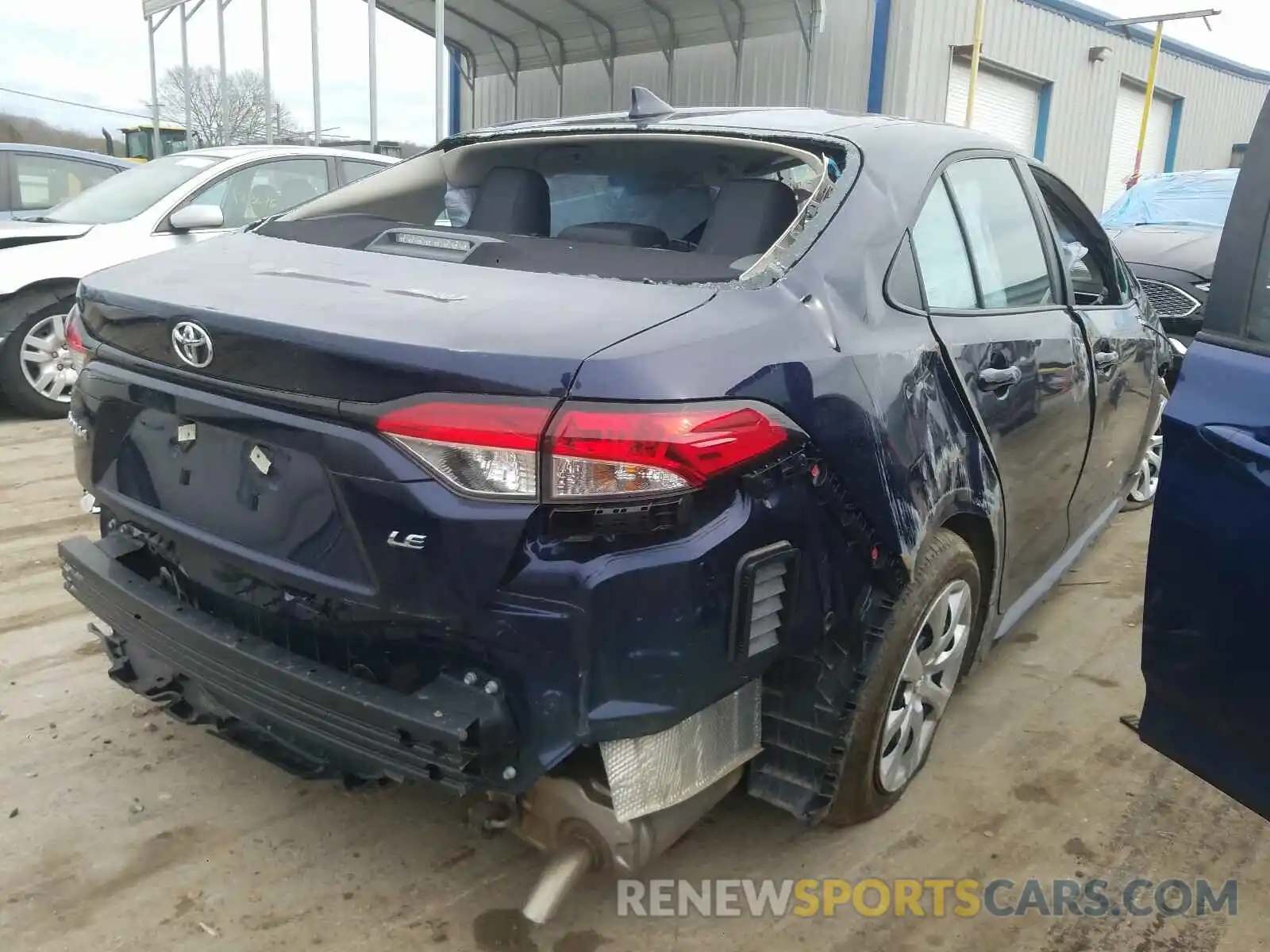 4 Photograph of a damaged car 5YFEPRAE1LP098045 TOYOTA COROLLA 2020