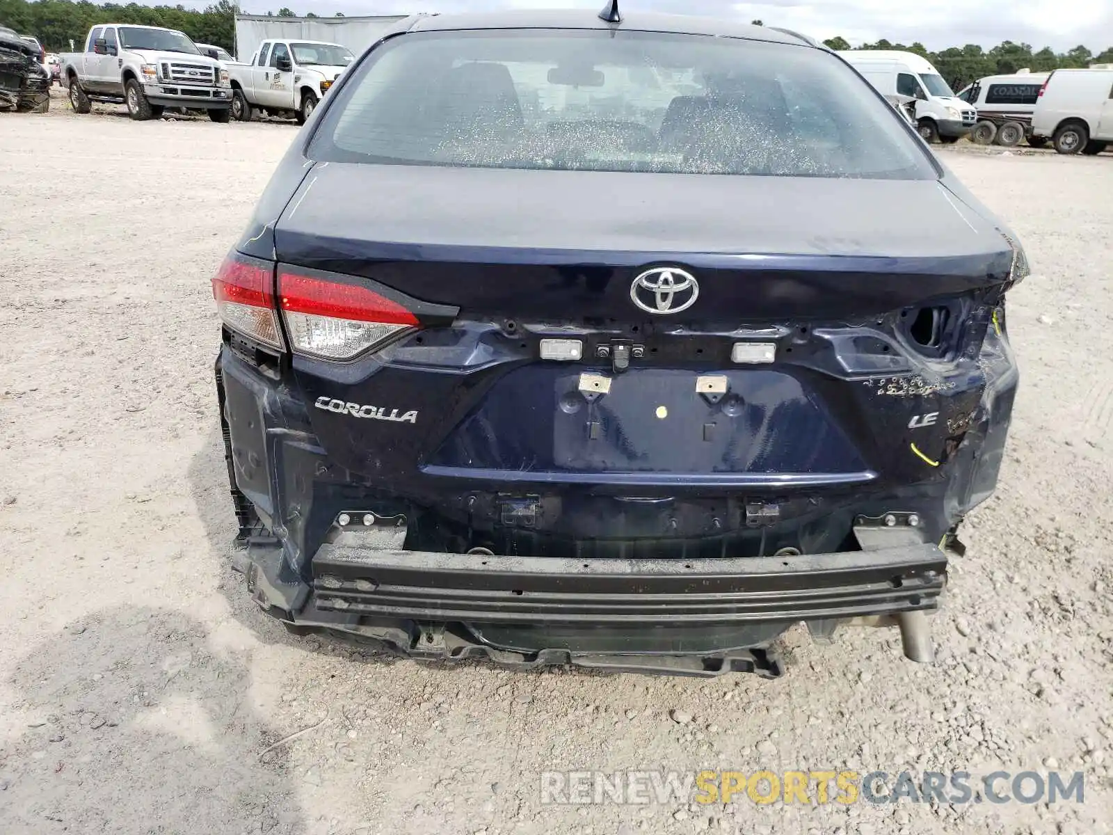 9 Photograph of a damaged car 5YFEPRAE1LP098272 TOYOTA COROLLA 2020