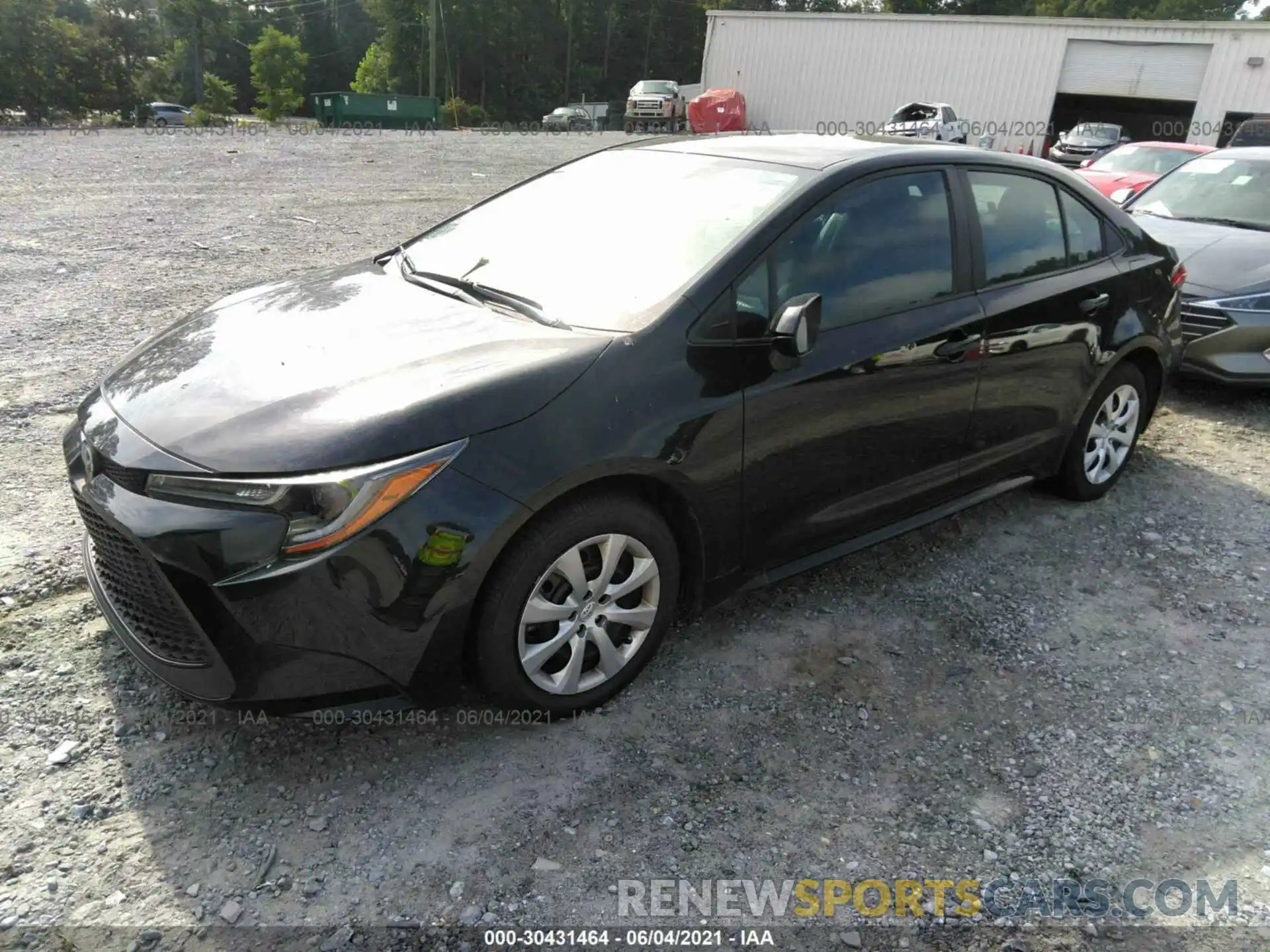 2 Photograph of a damaged car 5YFEPRAE1LP098479 TOYOTA COROLLA 2020