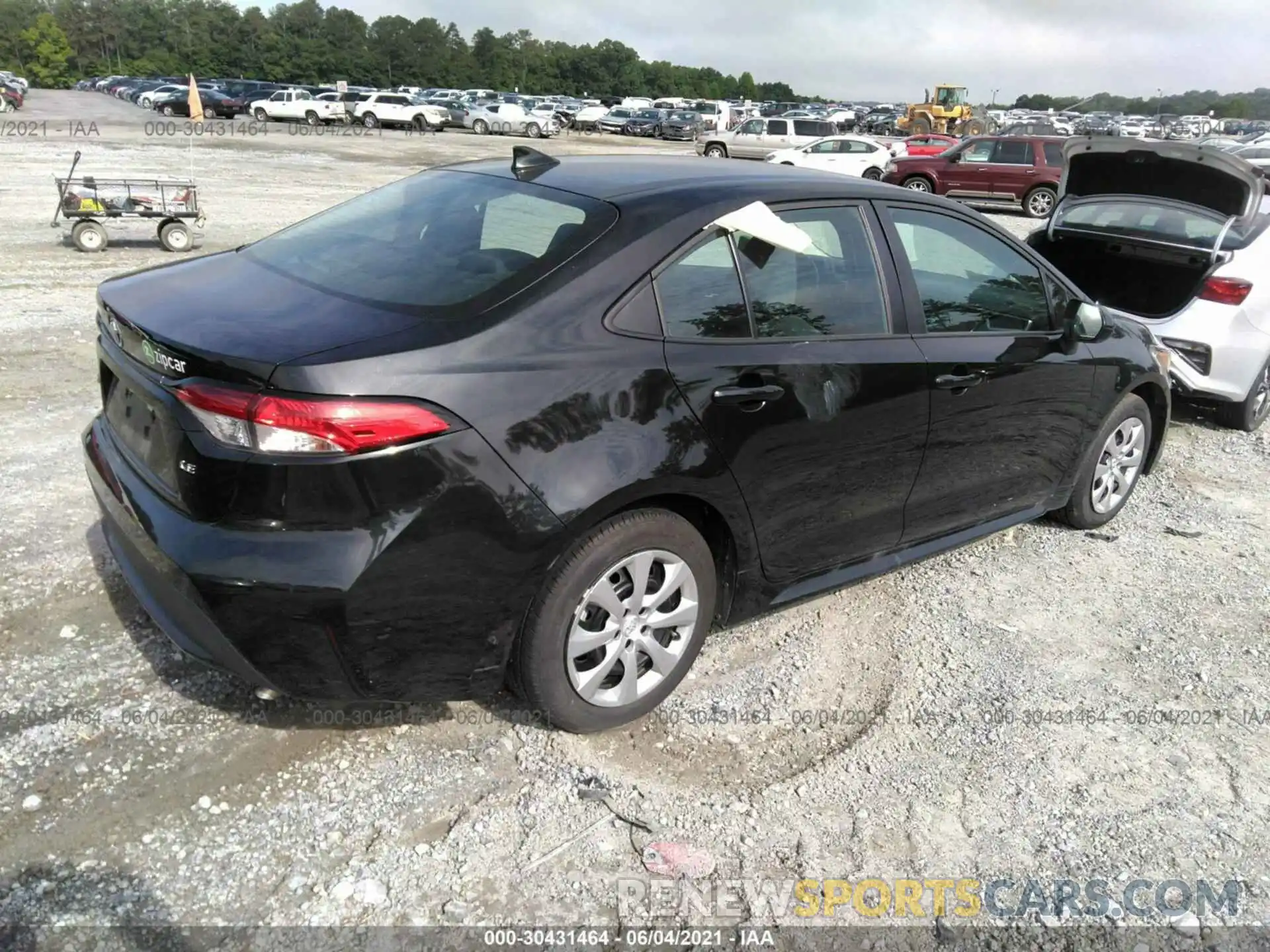 4 Photograph of a damaged car 5YFEPRAE1LP098479 TOYOTA COROLLA 2020