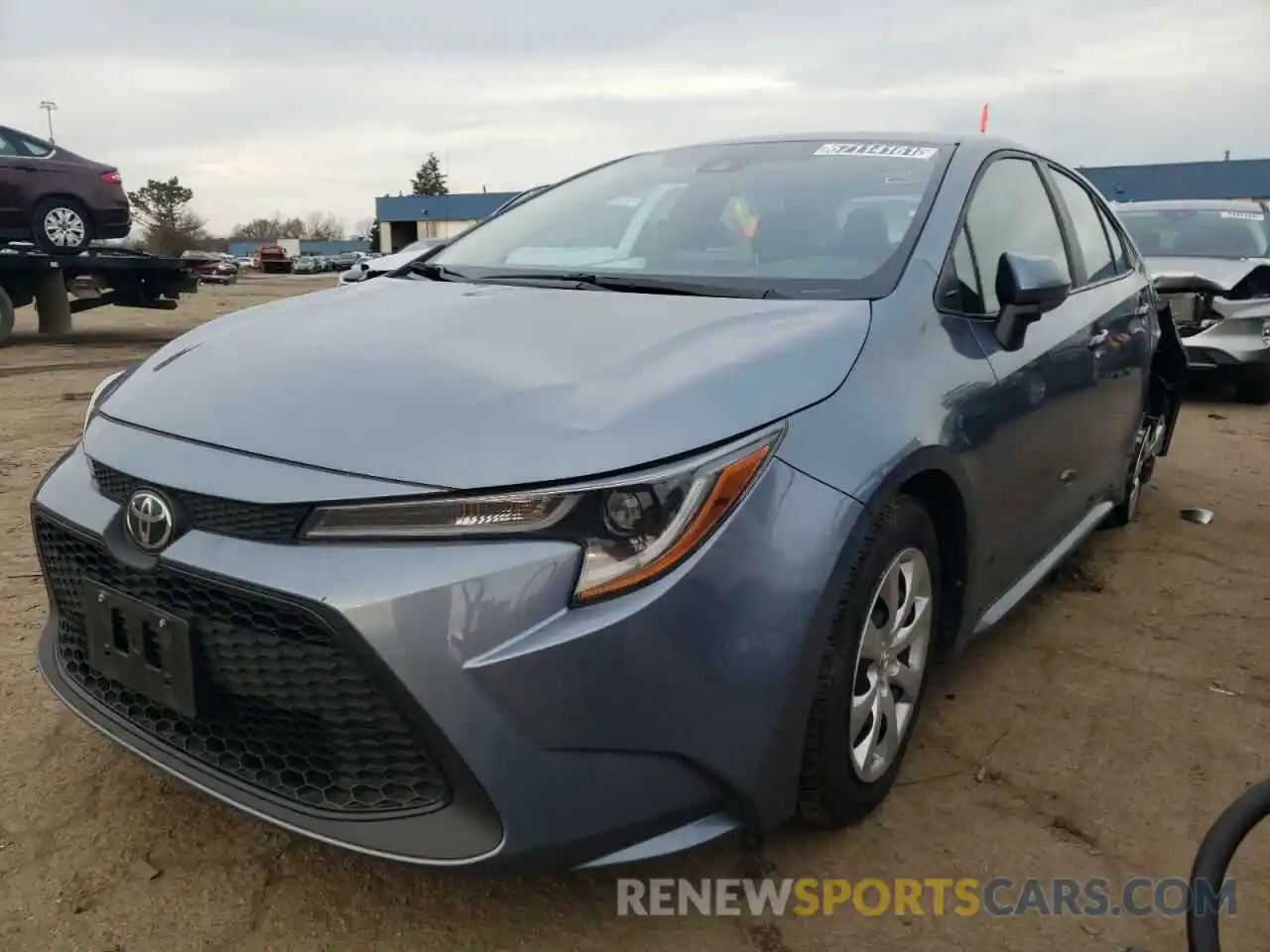 2 Photograph of a damaged car 5YFEPRAE1LP098742 TOYOTA COROLLA 2020