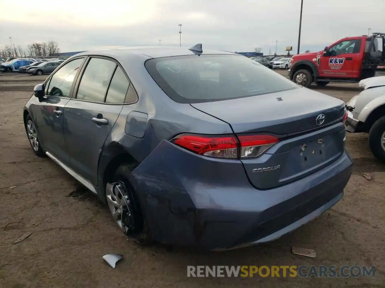 3 Photograph of a damaged car 5YFEPRAE1LP098742 TOYOTA COROLLA 2020