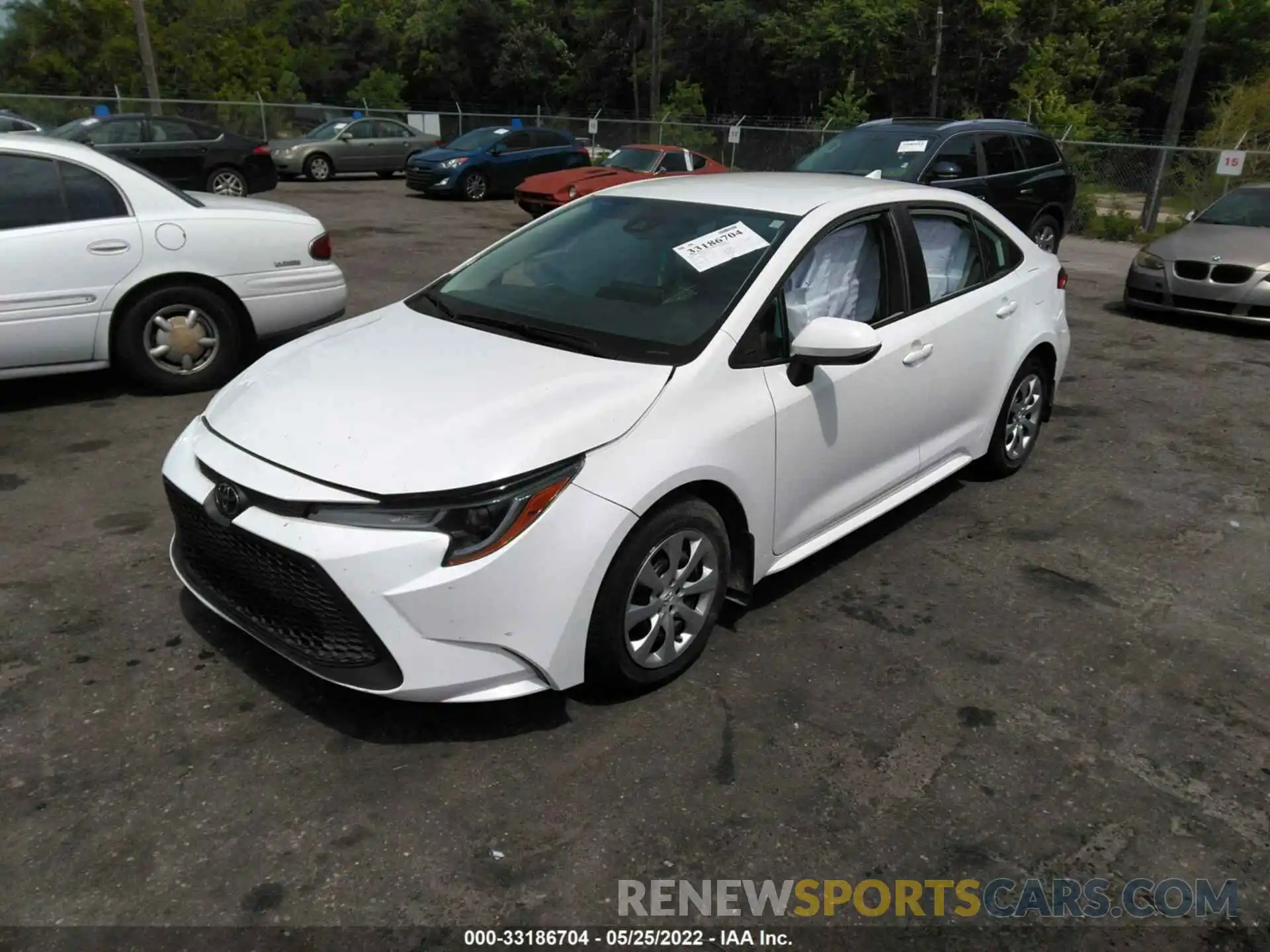 2 Photograph of a damaged car 5YFEPRAE1LP098997 TOYOTA COROLLA 2020