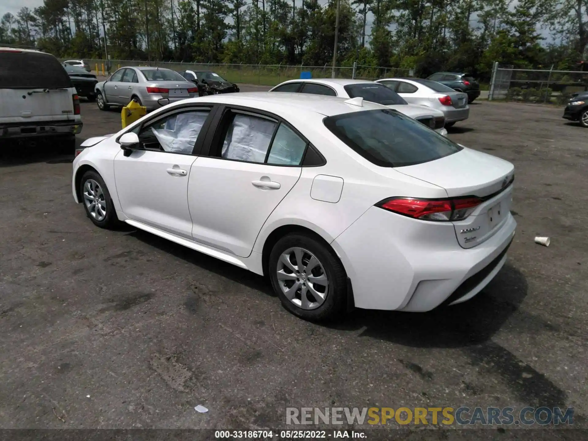 3 Photograph of a damaged car 5YFEPRAE1LP098997 TOYOTA COROLLA 2020