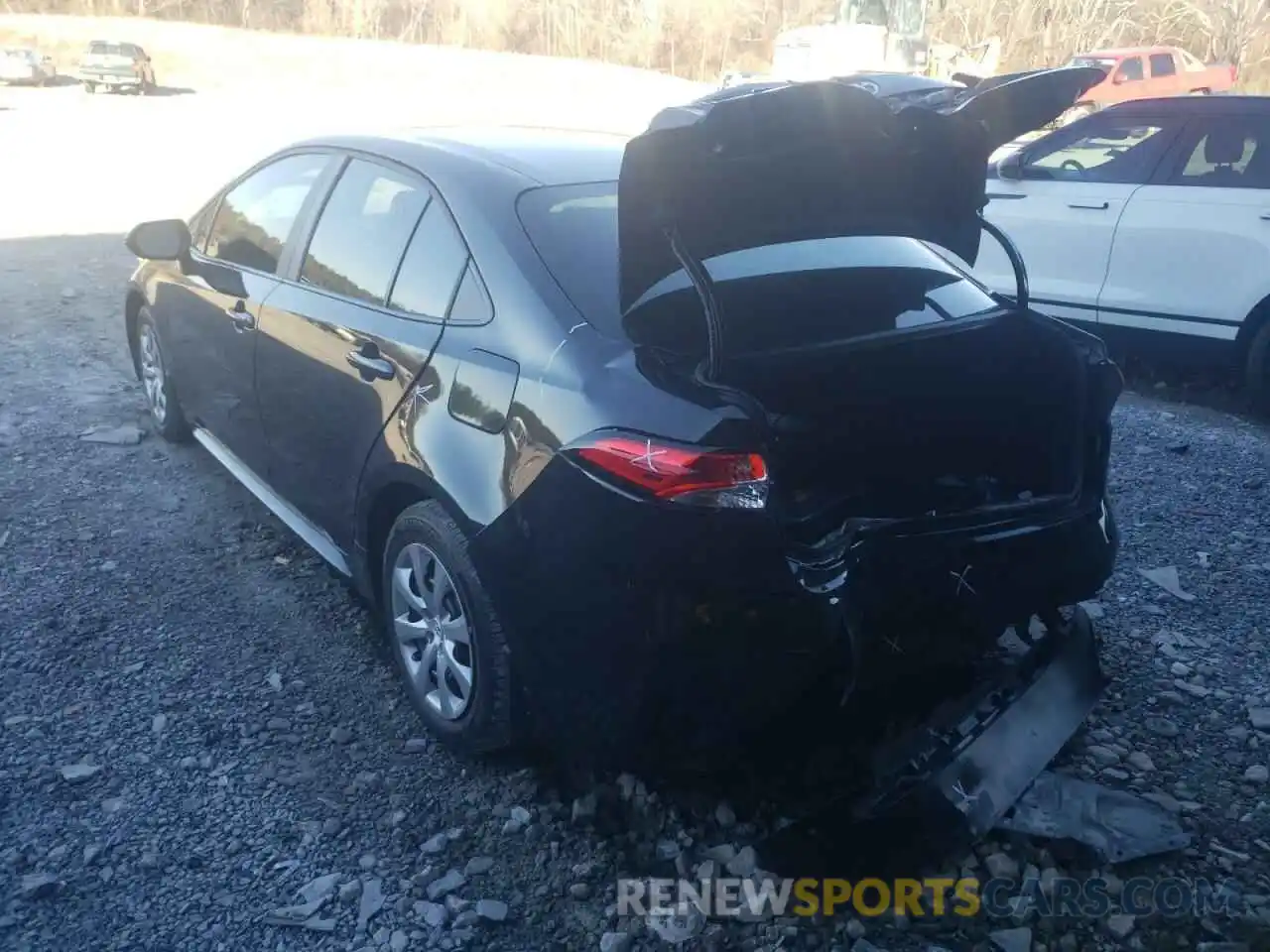 3 Photograph of a damaged car 5YFEPRAE1LP099292 TOYOTA COROLLA 2020