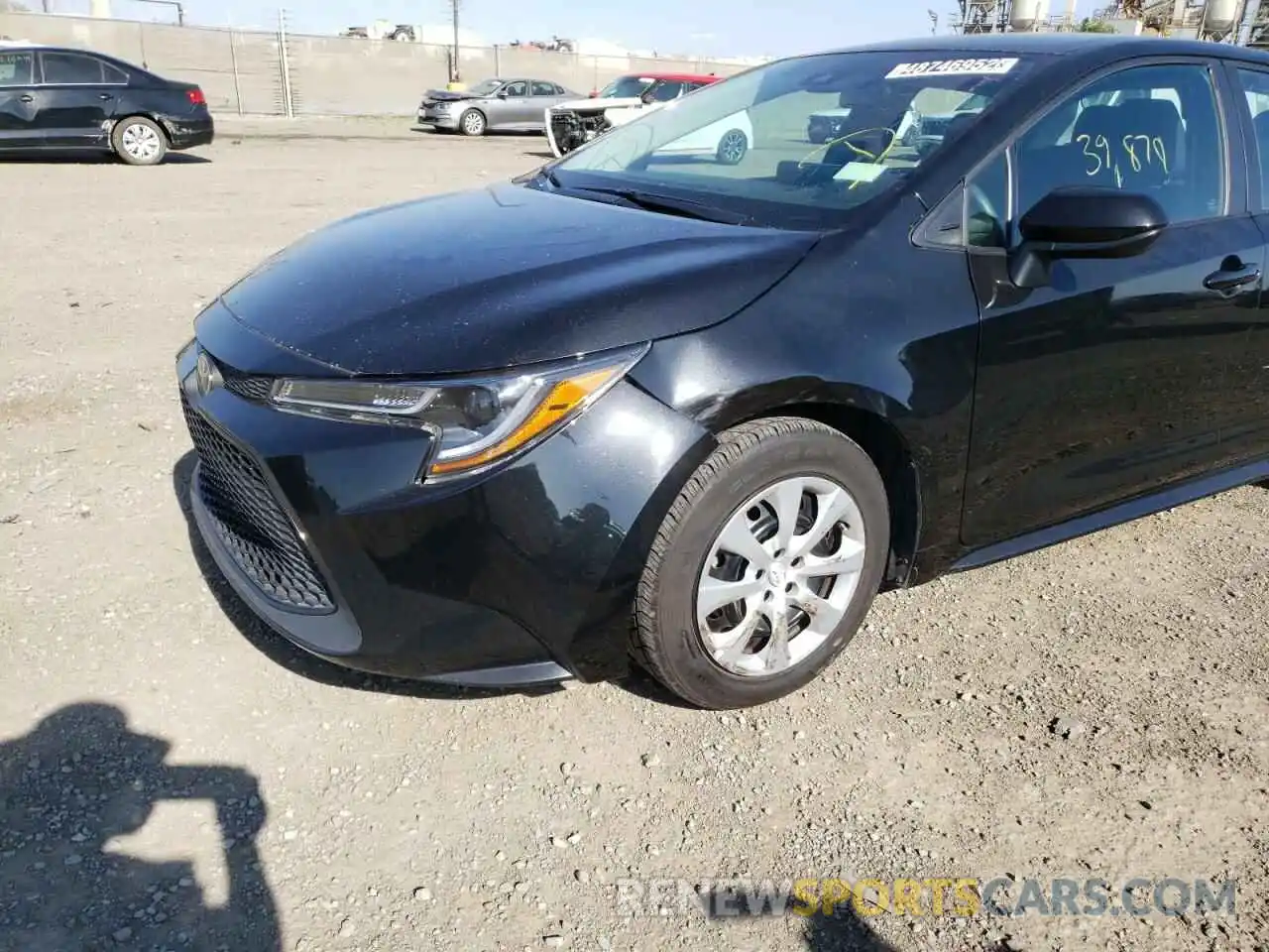 9 Photograph of a damaged car 5YFEPRAE1LP100716 TOYOTA COROLLA 2020