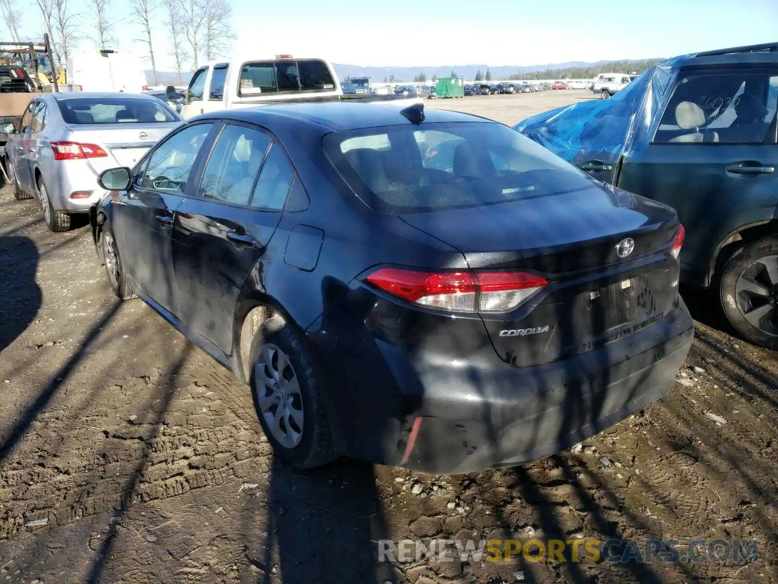 3 Photograph of a damaged car 5YFEPRAE1LP101607 TOYOTA COROLLA 2020