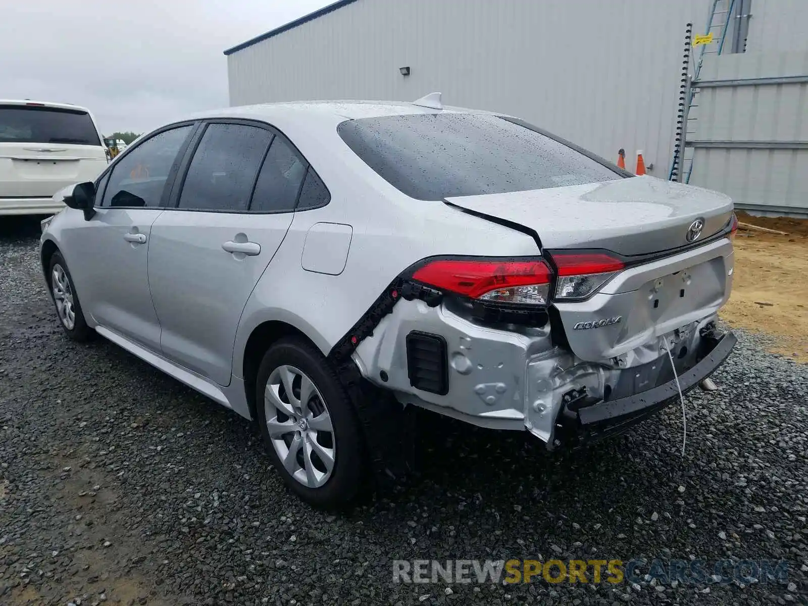 3 Photograph of a damaged car 5YFEPRAE1LP102286 TOYOTA COROLLA 2020