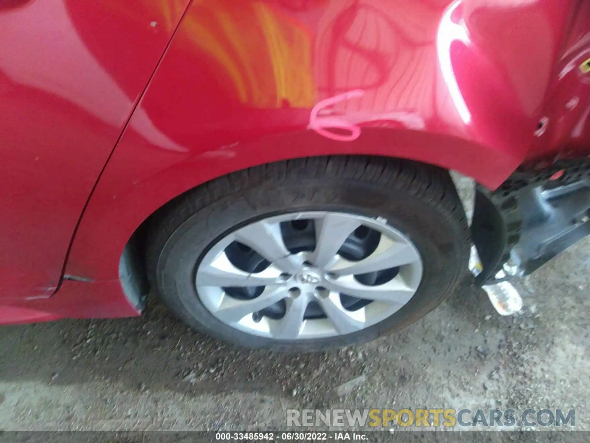 13 Photograph of a damaged car 5YFEPRAE1LP102501 TOYOTA COROLLA 2020