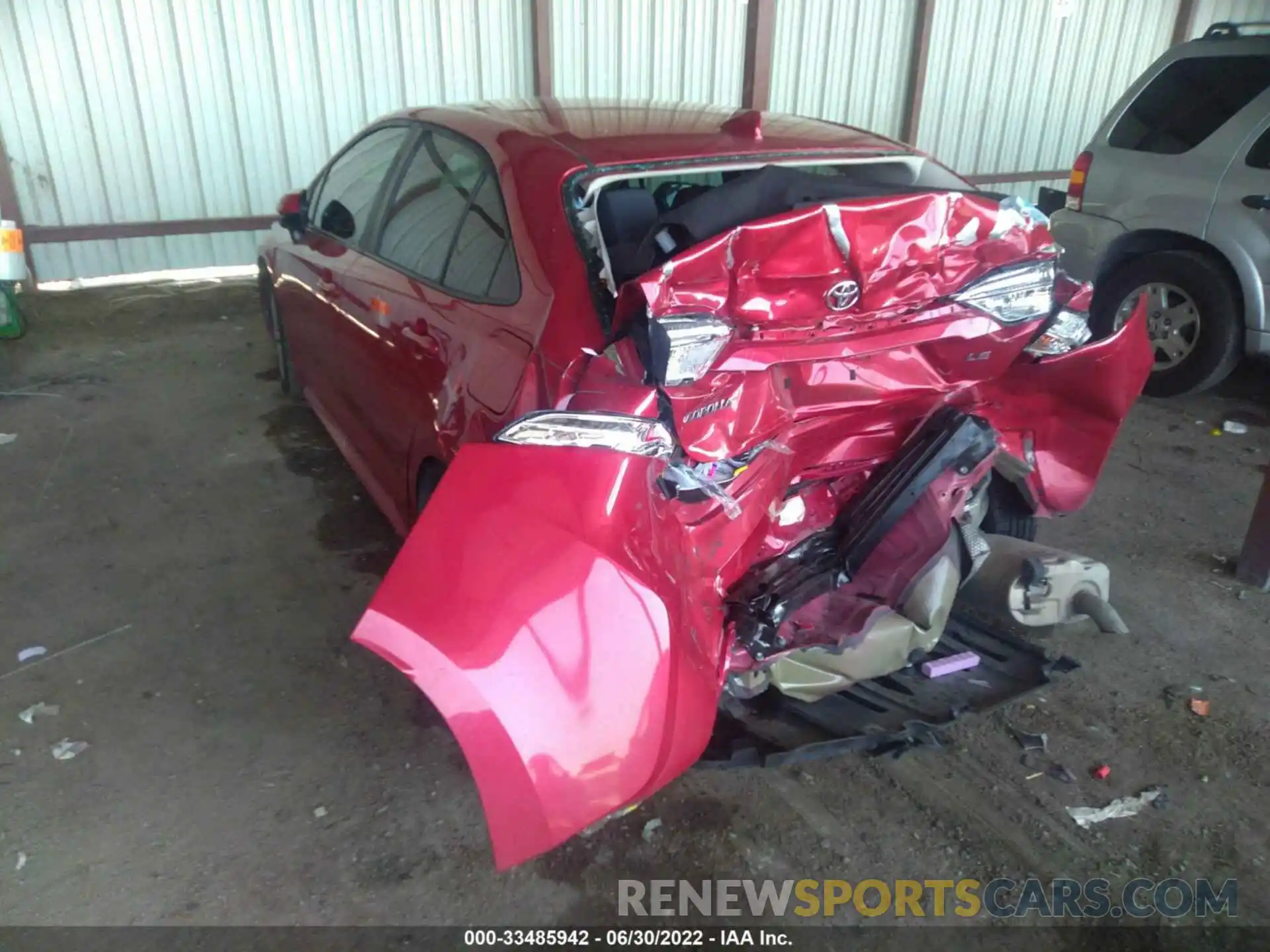 6 Photograph of a damaged car 5YFEPRAE1LP102501 TOYOTA COROLLA 2020