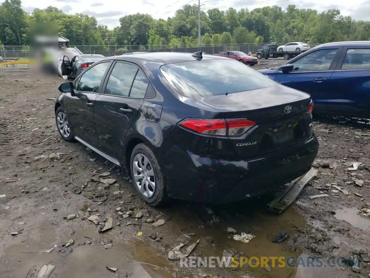 3 Photograph of a damaged car 5YFEPRAE1LP103129 TOYOTA COROLLA 2020