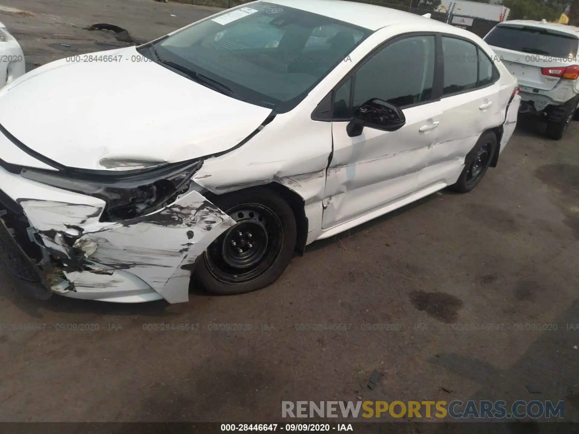 6 Photograph of a damaged car 5YFEPRAE1LP103406 TOYOTA COROLLA 2020