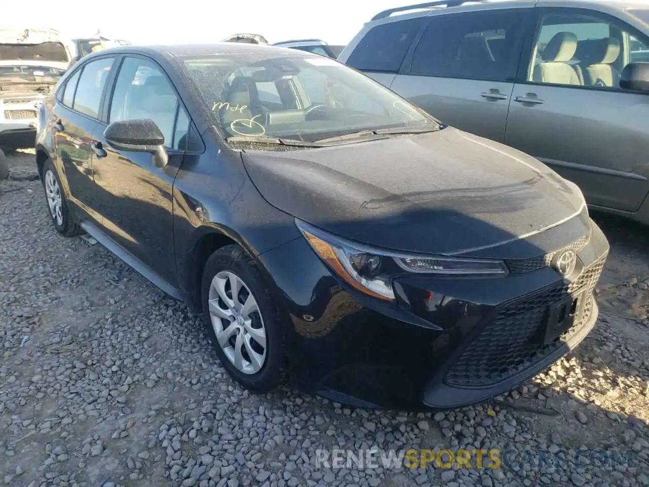 1 Photograph of a damaged car 5YFEPRAE1LP103731 TOYOTA COROLLA 2020