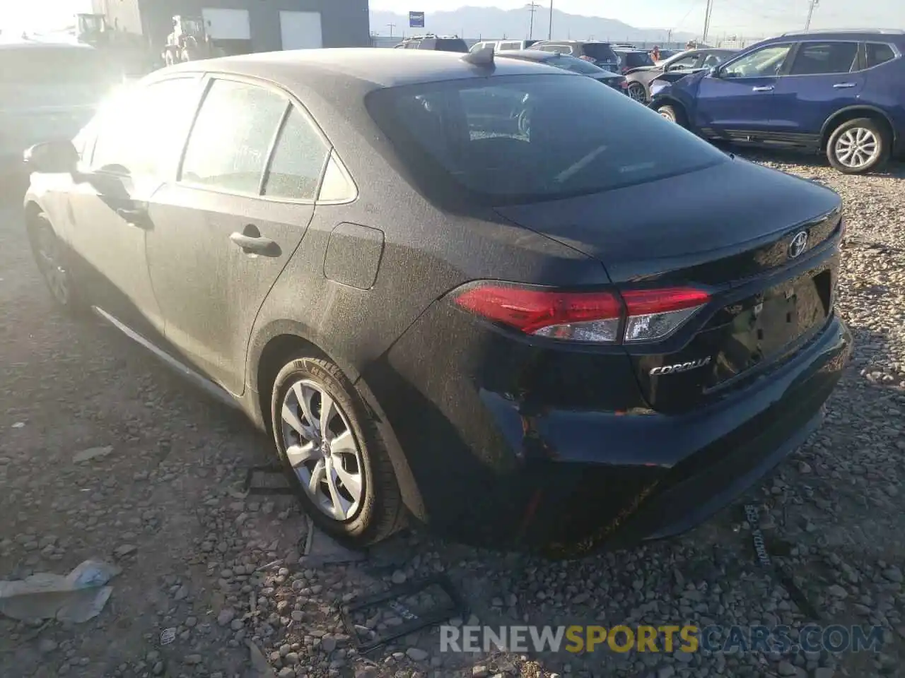 3 Photograph of a damaged car 5YFEPRAE1LP103731 TOYOTA COROLLA 2020