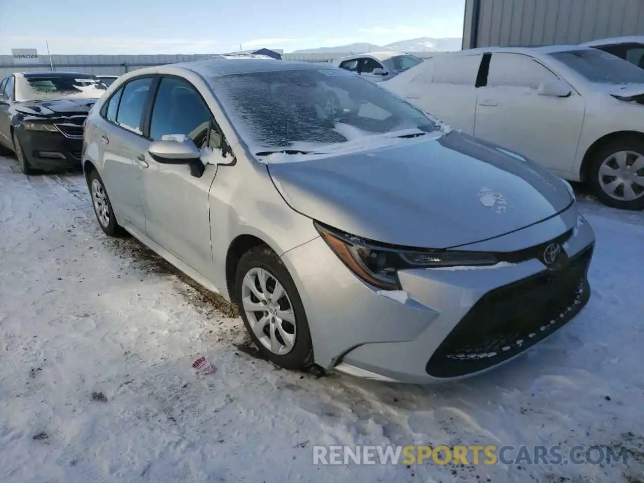 1 Photograph of a damaged car 5YFEPRAE1LP105625 TOYOTA COROLLA 2020