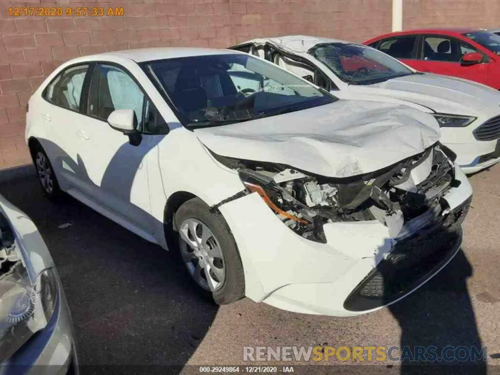 12 Photograph of a damaged car 5YFEPRAE1LP105902 TOYOTA COROLLA 2020