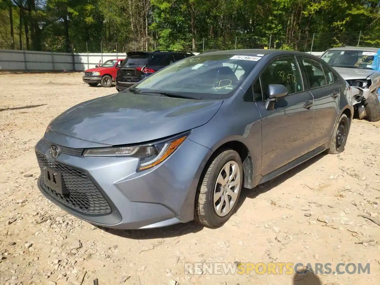 2 Photograph of a damaged car 5YFEPRAE1LP106130 TOYOTA COROLLA 2020