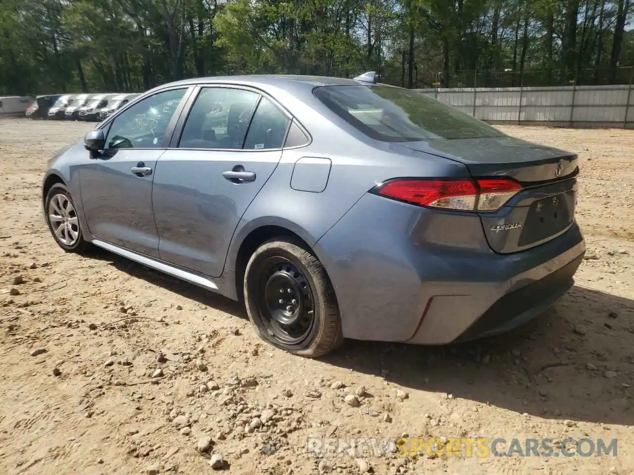 3 Photograph of a damaged car 5YFEPRAE1LP106130 TOYOTA COROLLA 2020