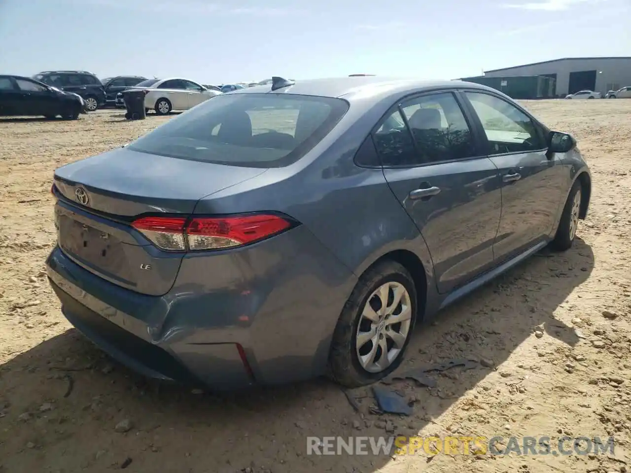 4 Photograph of a damaged car 5YFEPRAE1LP106130 TOYOTA COROLLA 2020