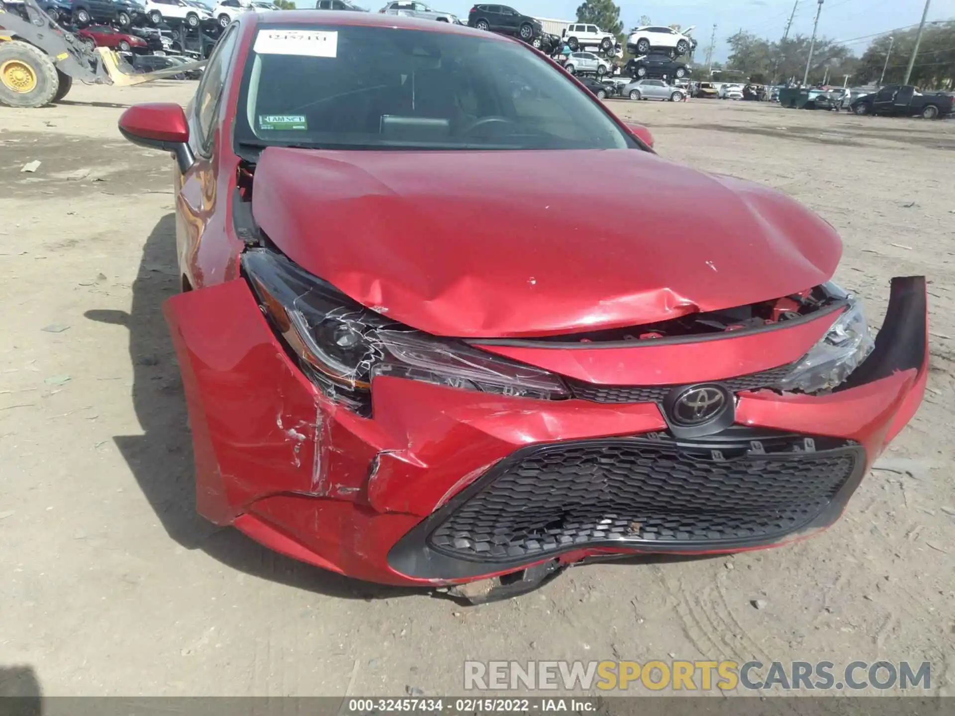 6 Photograph of a damaged car 5YFEPRAE1LP106533 TOYOTA COROLLA 2020