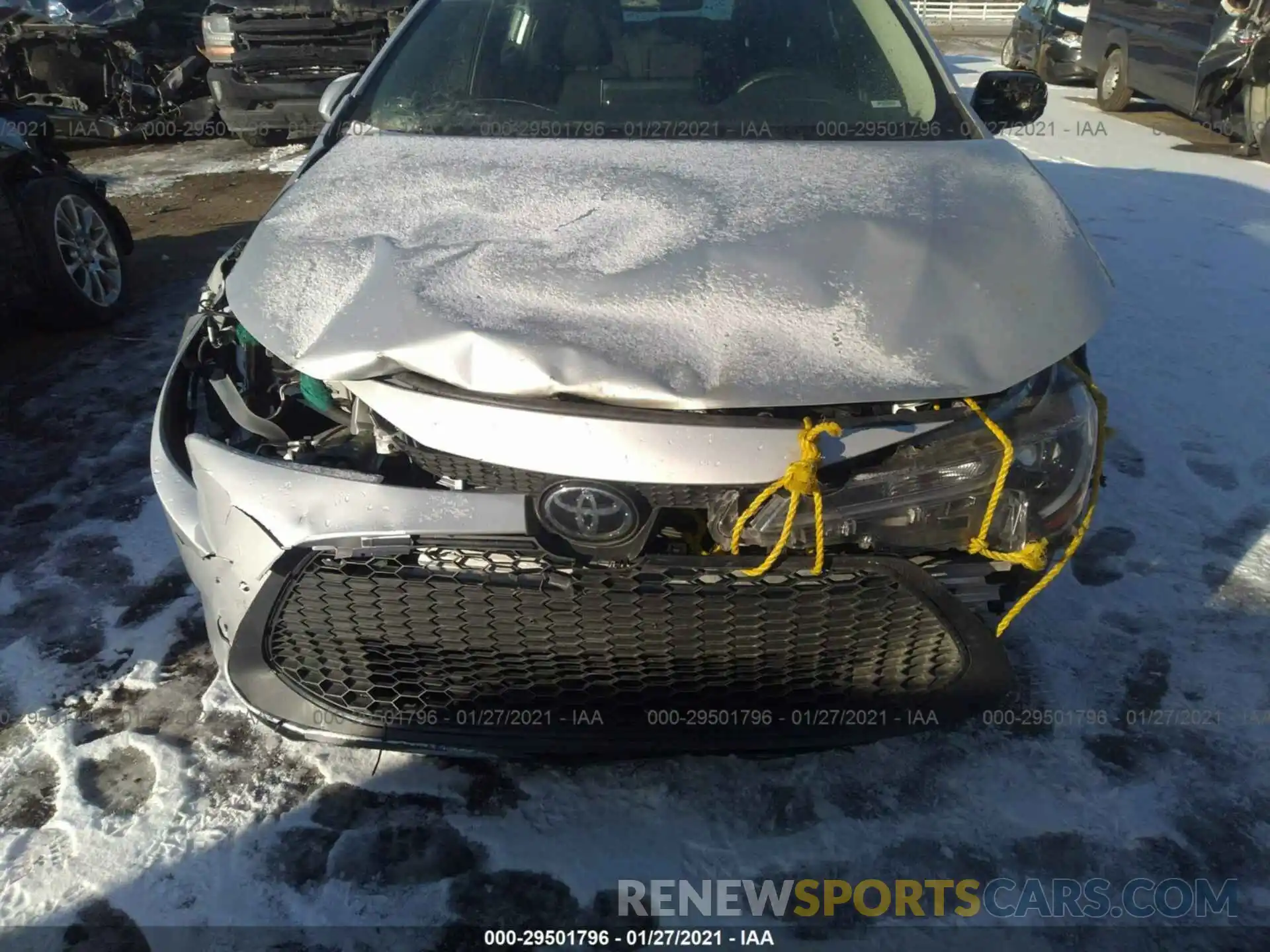 6 Photograph of a damaged car 5YFEPRAE1LP106614 TOYOTA COROLLA 2020