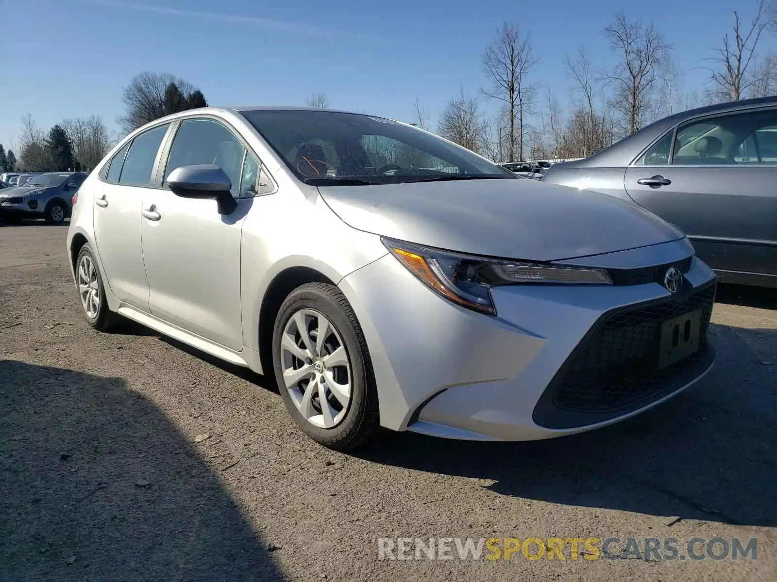 1 Photograph of a damaged car 5YFEPRAE1LP107665 TOYOTA COROLLA 2020