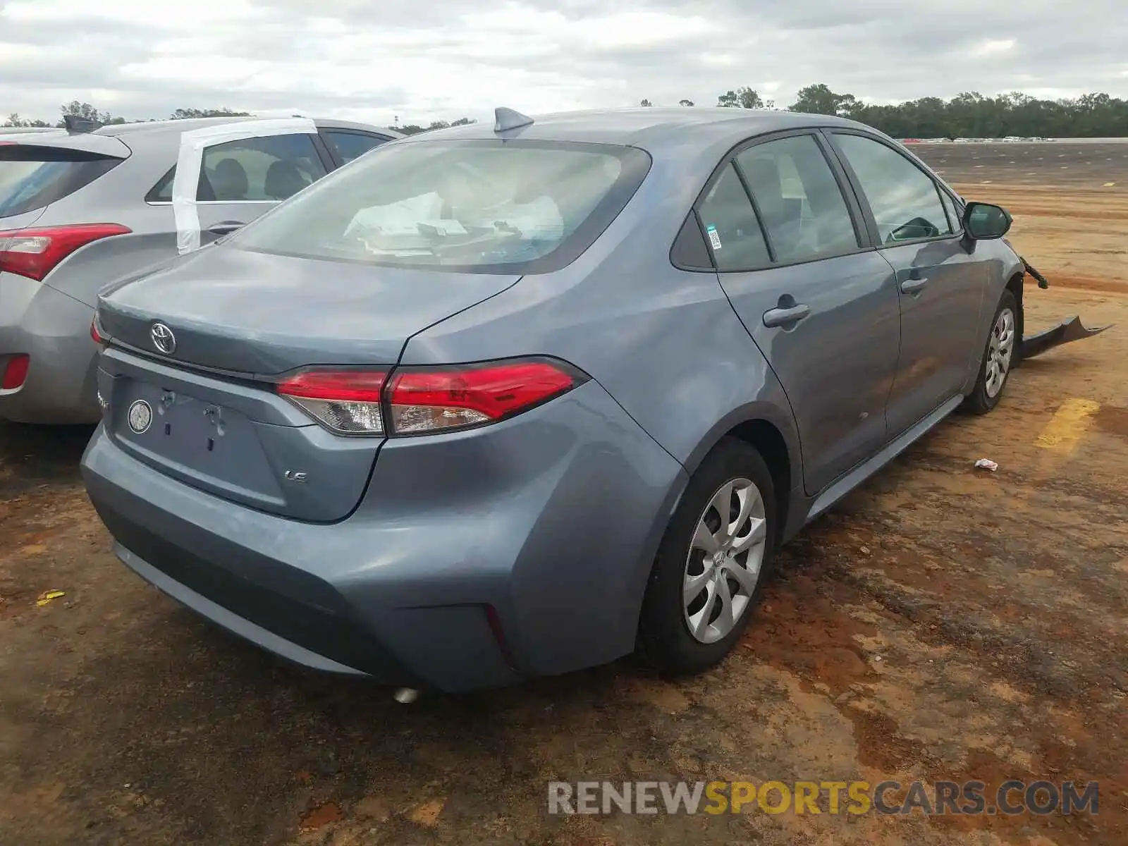 4 Photograph of a damaged car 5YFEPRAE1LP108279 TOYOTA COROLLA 2020