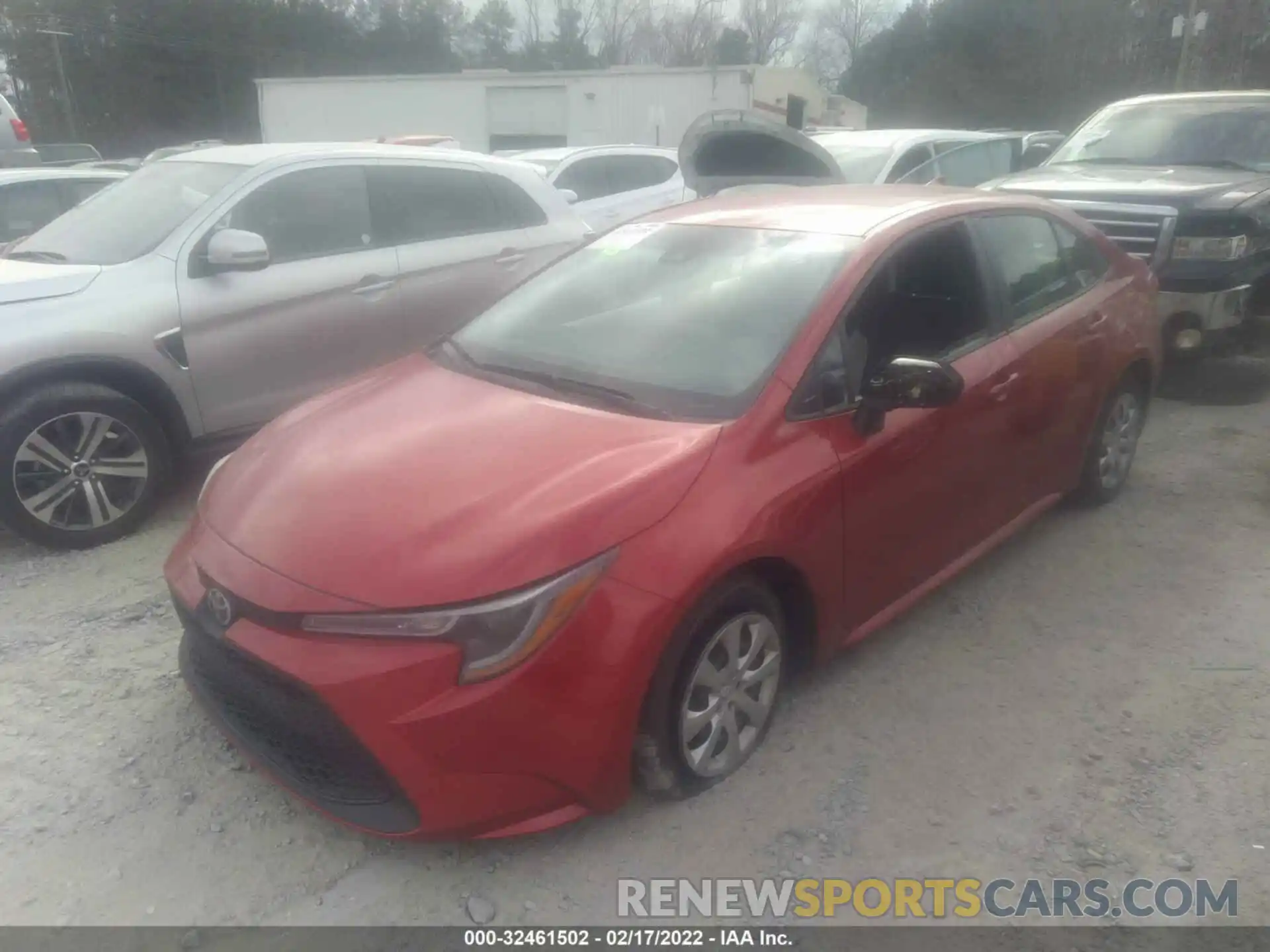 2 Photograph of a damaged car 5YFEPRAE1LP108492 TOYOTA COROLLA 2020