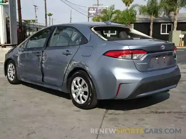 3 Photograph of a damaged car 5YFEPRAE1LP108976 TOYOTA COROLLA 2020