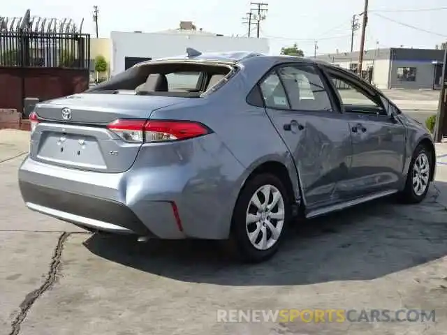 4 Photograph of a damaged car 5YFEPRAE1LP108976 TOYOTA COROLLA 2020