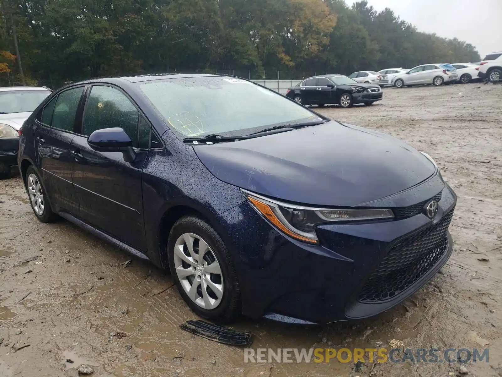 1 Photograph of a damaged car 5YFEPRAE1LP109092 TOYOTA COROLLA 2020