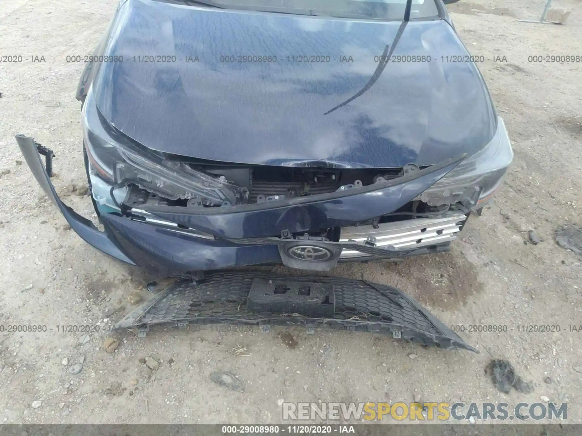 6 Photograph of a damaged car 5YFEPRAE1LP109593 TOYOTA COROLLA 2020