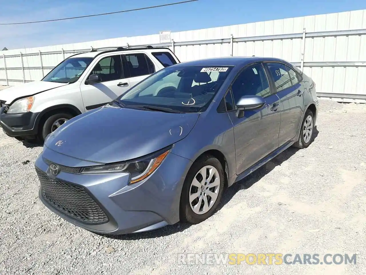 2 Photograph of a damaged car 5YFEPRAE1LP110565 TOYOTA COROLLA 2020