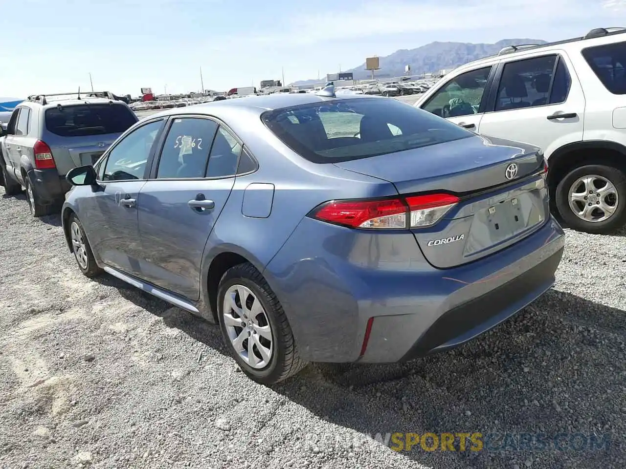 3 Photograph of a damaged car 5YFEPRAE1LP110565 TOYOTA COROLLA 2020