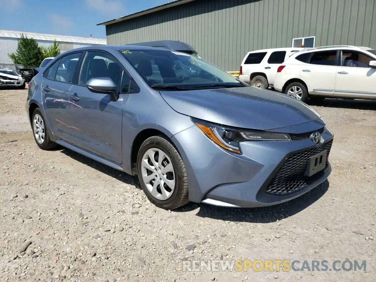 1 Photograph of a damaged car 5YFEPRAE1LP112090 TOYOTA COROLLA 2020