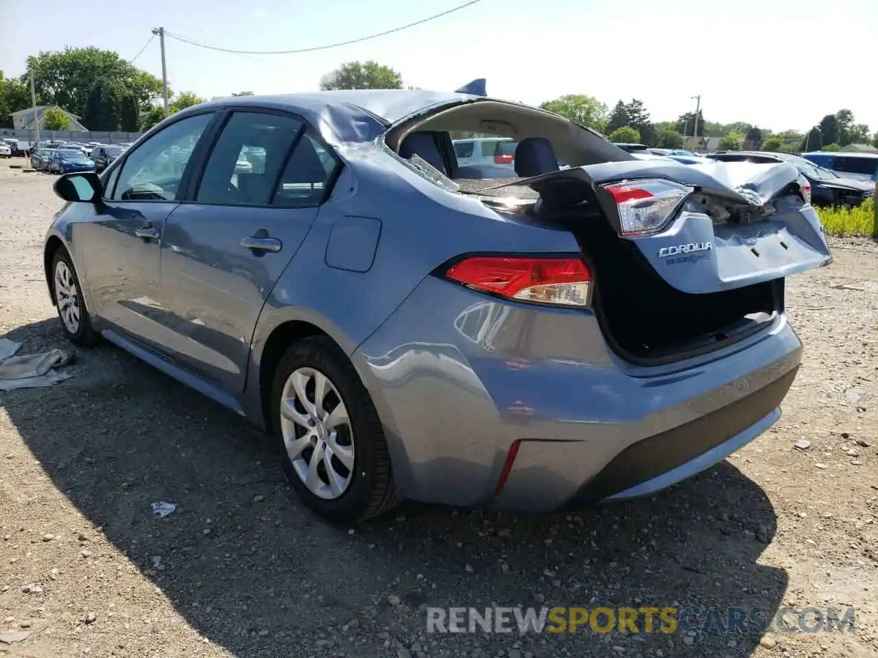 3 Photograph of a damaged car 5YFEPRAE1LP112090 TOYOTA COROLLA 2020